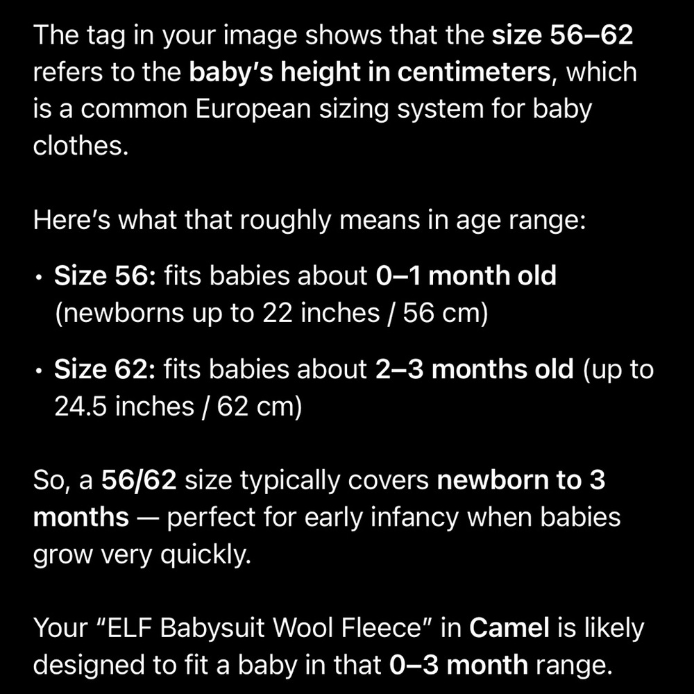 NWT Huttelihut Elf Baby Suit in Camel, Wool Fleece Onesie - Picture 6 of 8